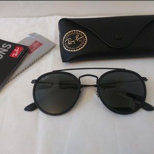 NWT Ray-Ban Double Bridge Round